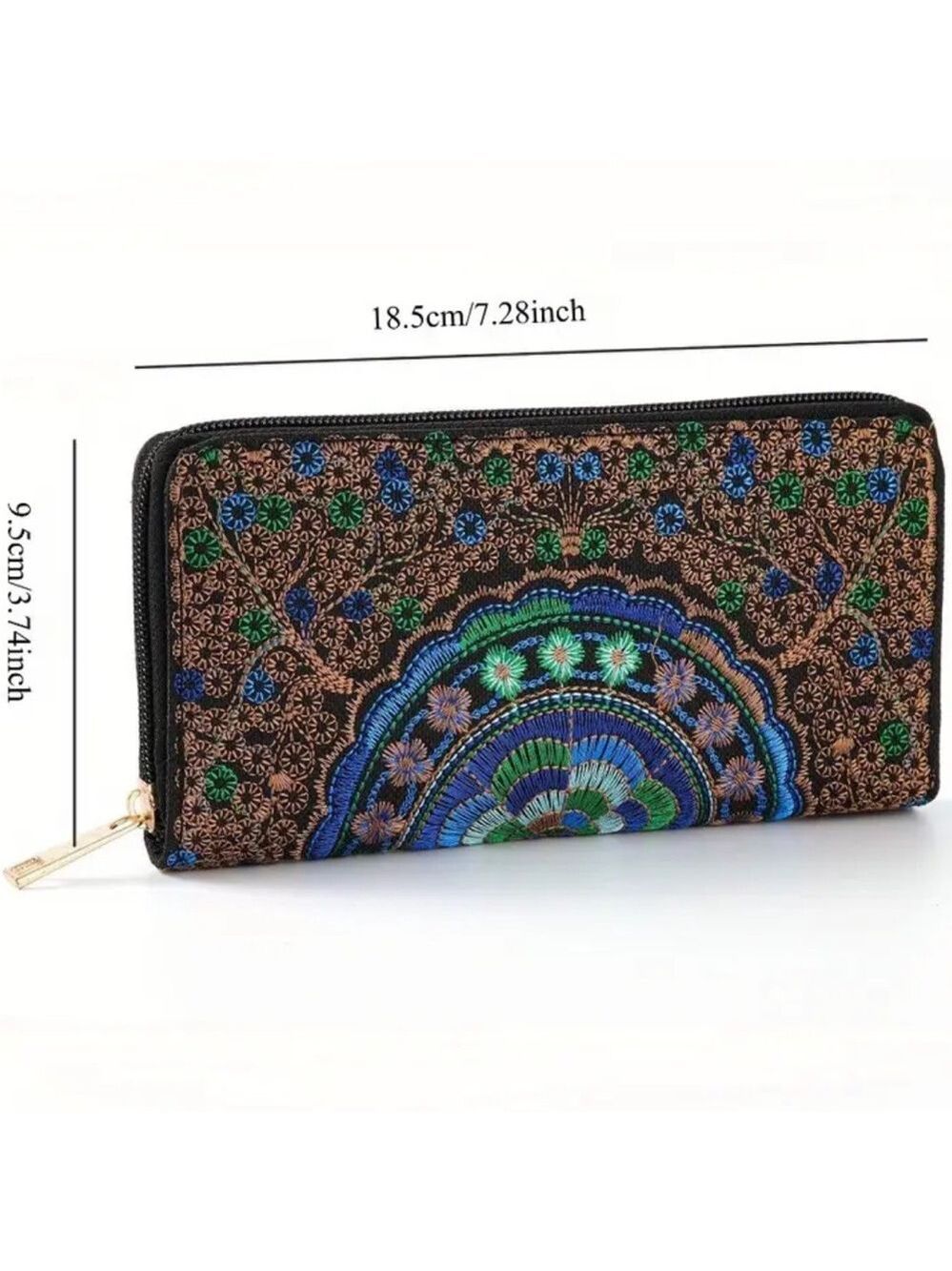 Artisan Embroidered Wallets - Colors & Styles Available - Picture 16 of 16